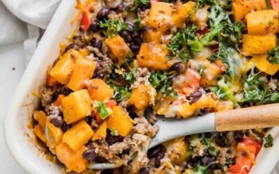 Beef and Butternut Squash Casserole